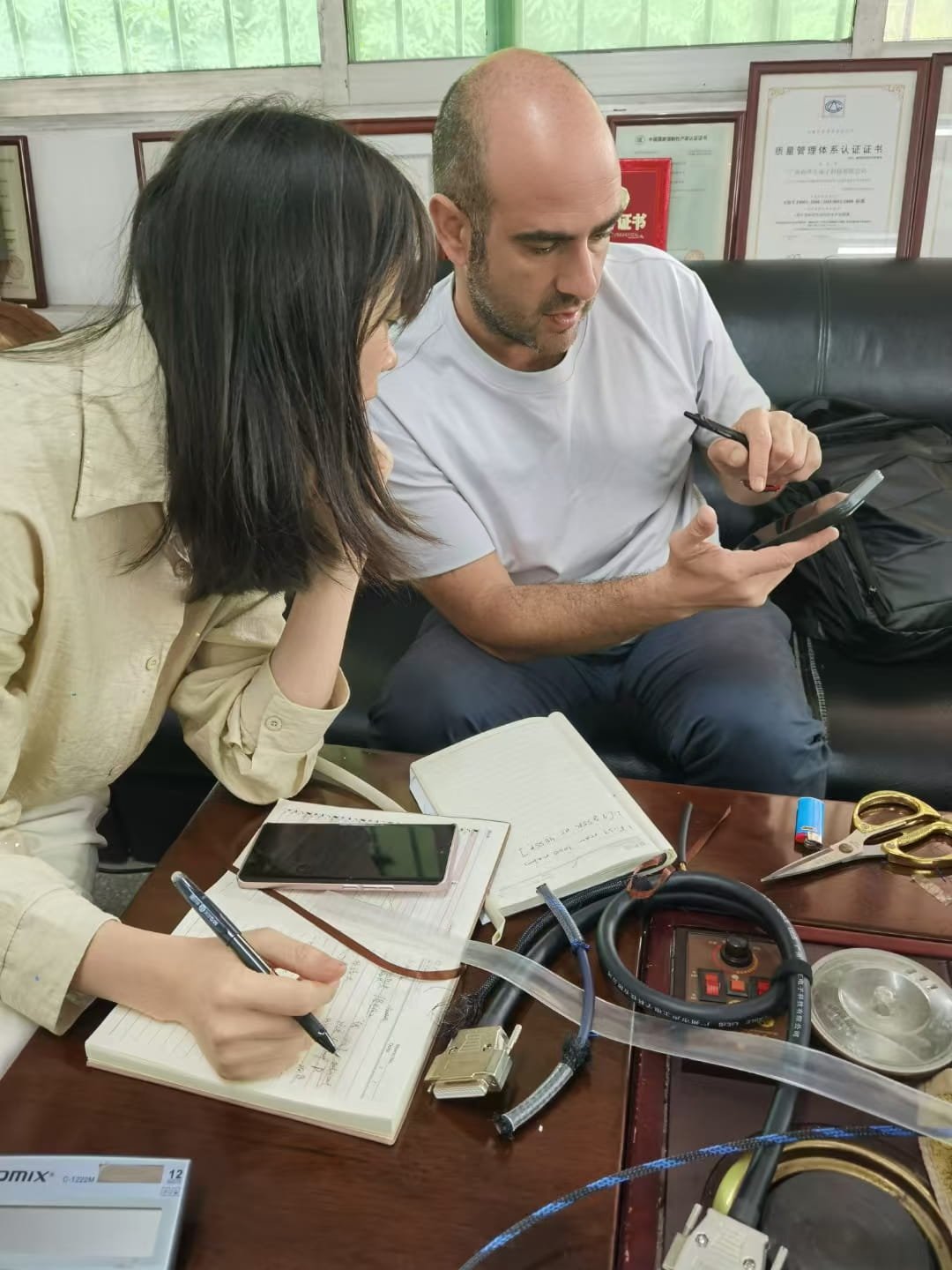factory visit in Guangzhou